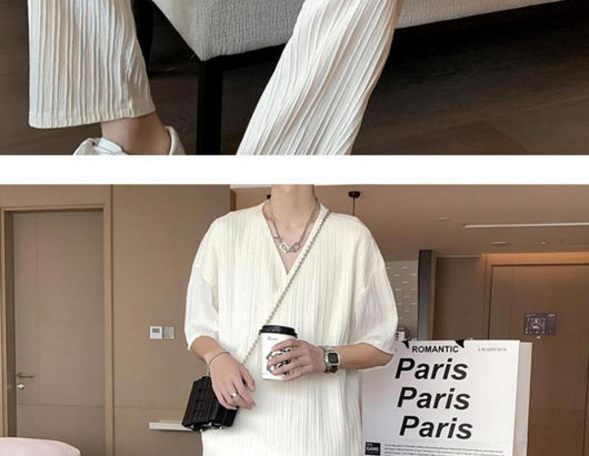 Traje Británico de Dos Piezas con Camisa de Cuello Diseñado - Image 22