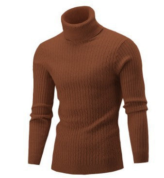 Suéter Cuello Alto Manga Larga para Hombre - Estilo Casual - Image 12