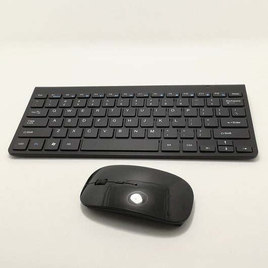 Kit Inalámbrico Compacto: Teclado Mini y Ratón USB Slim - Image 16