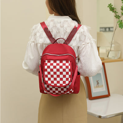 Mochila de Lona Nylon Bicolor Ultraligera - Image 12