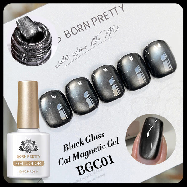 Esmalte Gel UV Degradado con Efecto Ojo de Gato y Microesferas de Cristal - Image 6