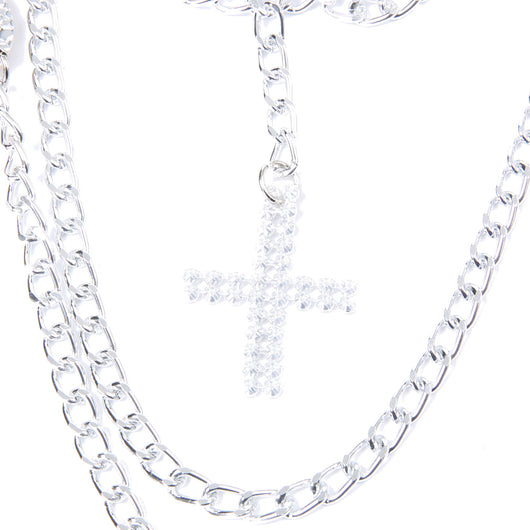 Correa de Pecho con Cadena Metálica y Detalles Lentejuelas - Image 10