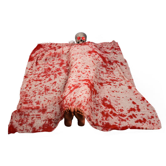 Decoración Interactiva de Zombie con Pelo Luminoso y Efectos de Sonido - Image 12