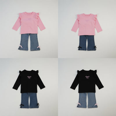 Pantalones Jeans Bota Campana Elásticos para Niña - Image 10