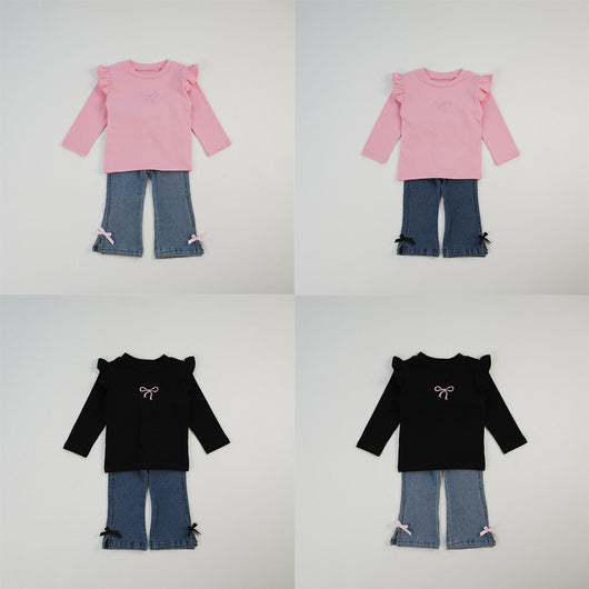 Pantalones Jeans Bota Campana Elásticos para Niña - Image 10