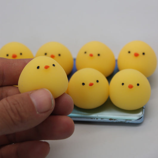 Juguete Antiestrés Pollo Adorable - Squishy Suave de Sopa de Pollo