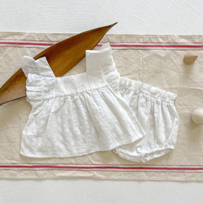 Conjunto de Dos Piezas para Bebé Niña - Romper Elegante - Image 10