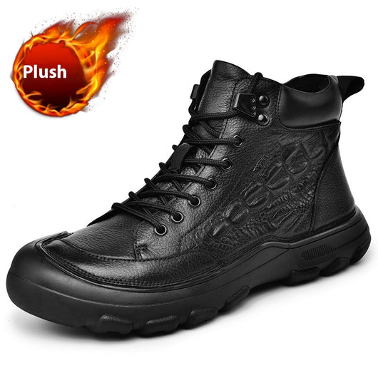 Botas Martin de Cuero Premium para Hombre con Cierre y Suela Antideslizante - Image 4