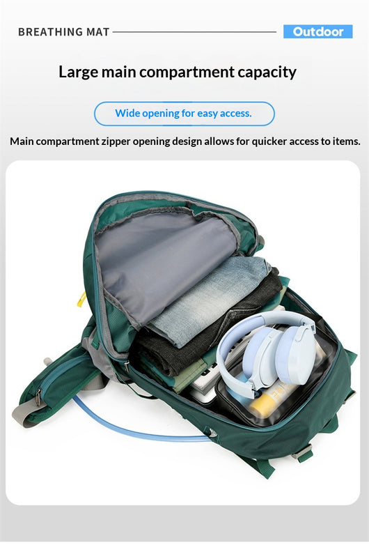 Mochila de Senderismo de Gran Capacidad Multifuncional para Deportes y Aventura - Image 13