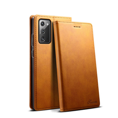 Funda de Cuero para Celular con Soporte Magnético Adhesivo - Image 5