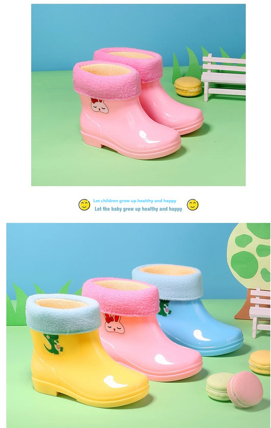 Botas Impermeables Infantiles Antideslizantes para Otoño e Invierno - Image 19