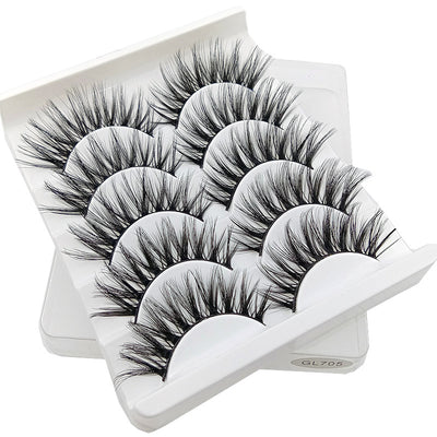 Pestañas Postizas 3D - Pack de 5 Pares Naturales y Suaves - Image 7