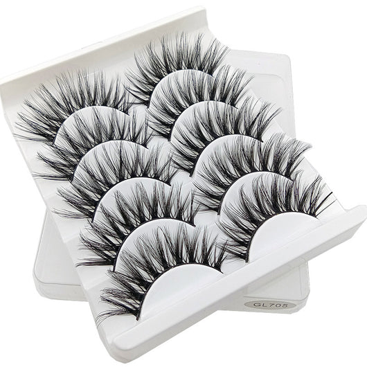Pestañas Postizas 3D - Pack de 5 Pares Naturales y Suaves - Image 7