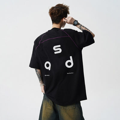 Playera de Algodón con Estampado de Letras - Image 4