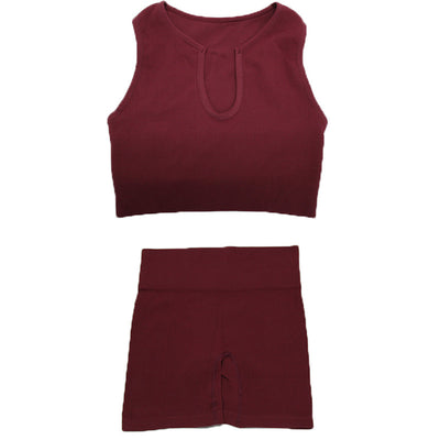 Conjunto Deportivo Yoga Dos Piezas con Espalda Descubierta - Image 12