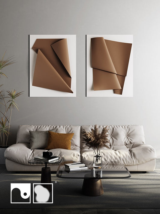 Colgante Decorativo de Hierro Italiano para Sala de Estar - Panel Mural Elegante