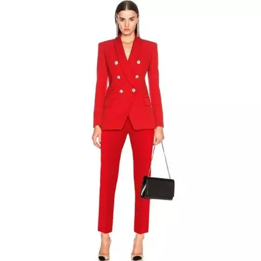 Blazer Ejecutivo Slim Fit Primavera Otoño para Mujer - Image 9