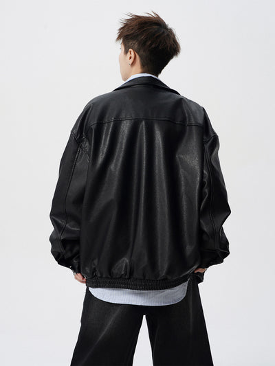 Chaqueta de Cuero para Motociclista Estilo Retro Americano Peso Pesado - Image 28