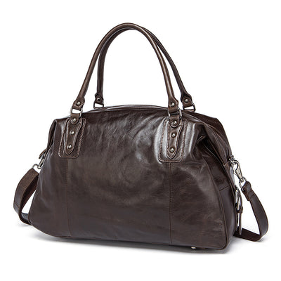 Bolsa de Viaje en Cuero Genuino - Maletín Duffel de Piel Premium - Image 8