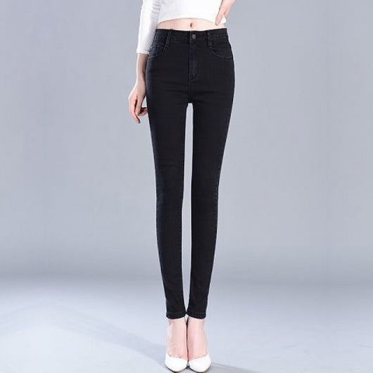Pantalón Skinny Durazno de Cintura Alta para Verano - Image 8