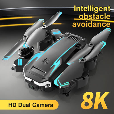 Dron Inteligente 8K con Evasión de Obstáculos y Diseño Plegable