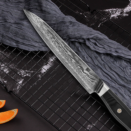 Cuchillo Damasco para Chef y Sashimi - Acero Inoxidable Profesional - Image 6