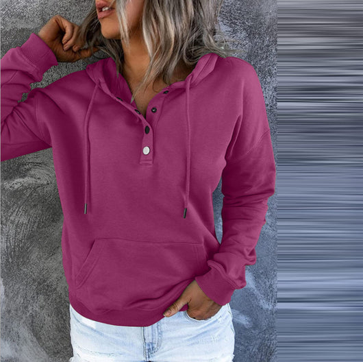 Suéter Hoodie con Ojetes Frontales para Mujer - Image 13