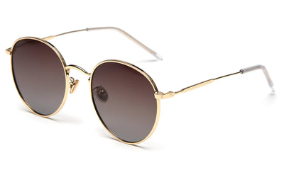 Gafas de Sol Redondas Polarizadas Retro para Mujer - Image 22
