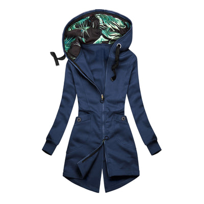 Cardigan Hoodie de Manga Larga con Cierre para Mujer - Image 7