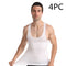 WHITE 4PC 2XL