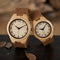Reloj de Pareja en Bambú - Diseño Minimalista y Sostenible