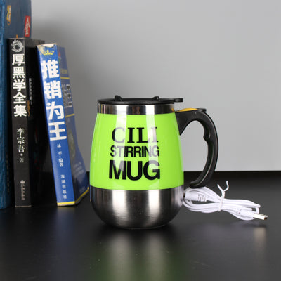 Taza Mezcladora Eléctrica Magnética con Carga USB - Image 17