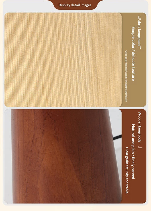 Lámpara de Pie para Dormitorio y Sala de Té - Iluminación Junto a la Cama - Image 9