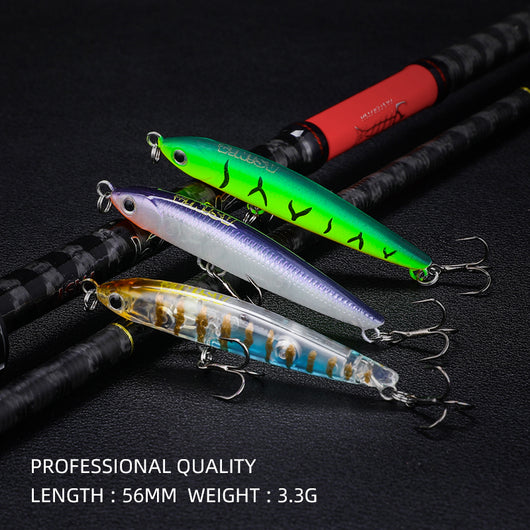 Señuelo Artificial de Largo Alcance para Pesca de Lubina en Ríos de Agua Dulce - Image 16