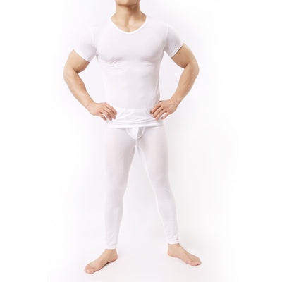 Camiseta Interior de Nylon Suave y Cómoda en Colores Sólidos - Image 3