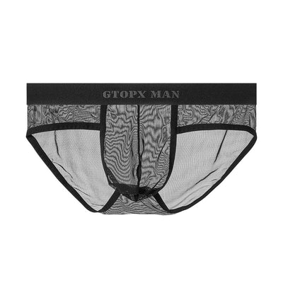 Calzoncillos de Malla Transparente de Seda de Hielo para Hombre - Image 5