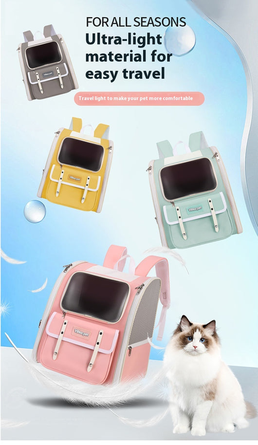Bolsa de Transporte para Mascotas Respirable Todo Clima - Image 9