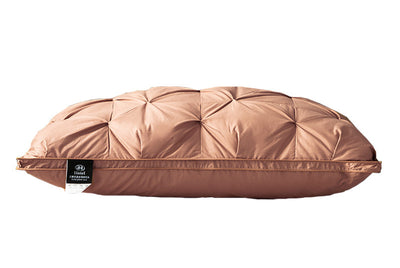 Juego de Almohadas de Plumas de Ganso Blanco con Protectores de Cuello - Image 35