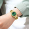 Reloj Elegante Impermeable con Cristales Decorativos
