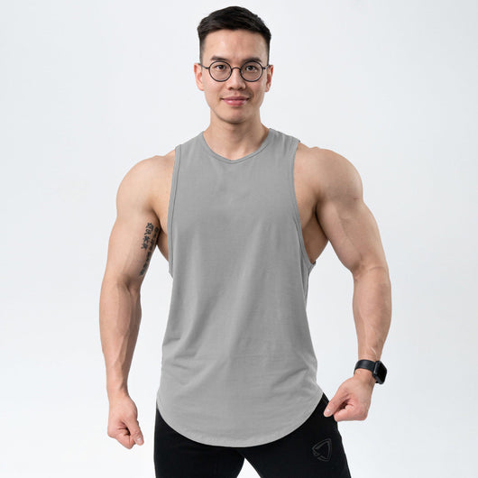 Musculosa Deportiva de Algodón Liso para Hombre - Image 20
