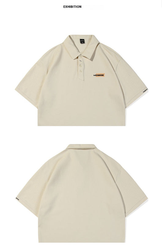 Polo Retro con Textura Bordada para Hombre - Image 16