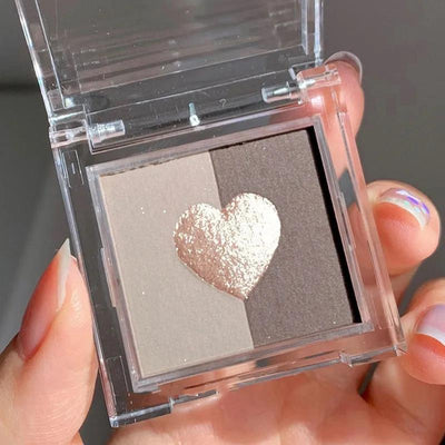Paleta de Sombras Tres Tonos Love Eye - Perla Tierra Mate INS - Image 9