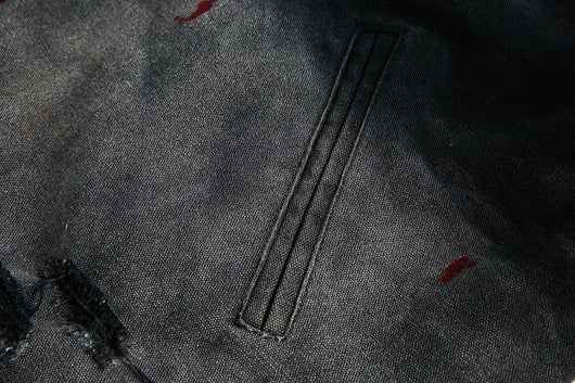 Chaqueta Denim Vintage Desgastada Estilo Retro Americano - Image 7