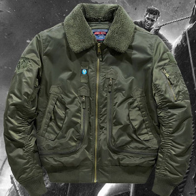 Chaqueta de Algodón Cálida y Versátil para Hombre