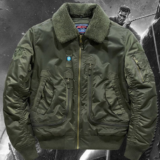 Chaqueta de Algodón Cálida y Versátil para Hombre