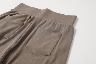 Conjunto de Pantalón Recto y Blusa Manga Larga Color Sólido - Image 14