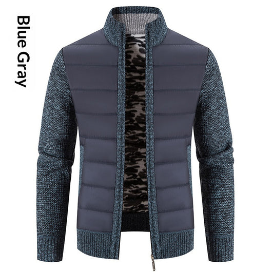 Cardigan Sweater para Hombre con Cuello de Solapa - Image 13