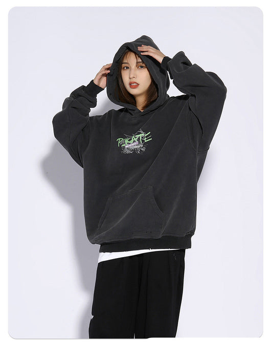 Suéter Vintage Desgastado Unisex Street Wash - Image 9