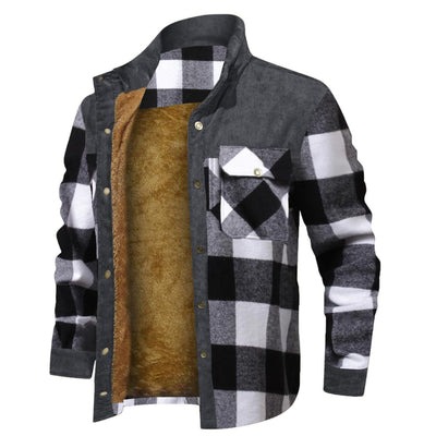 Chaqueta Camisa Cuadros Dragon con Tejido Reforzado - Image 18