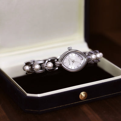 Reloj Elegante para Mujer con Perlas Simuladas - Diseño Lujo Clásico - Image 14